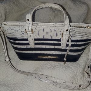 Michael kors white blue purse